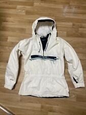 SOS Skijacke Kapuze, Damen, Größe 40 Vintage, Windbreaker, Anorak, Winterjacke