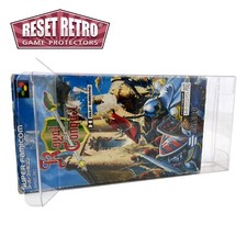Schutzhüllen Super Famicom Spiele OVP 0,5 game protectors Reset Retro box Hülle 