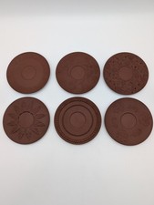 6 Untertassen für Köppchen