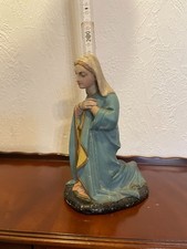 Krippenfigur Krippe Heilige Maria / wahrscheinlich Gips
