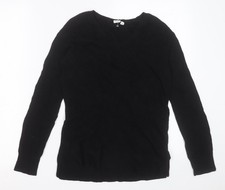 Schwarzer Pullover Pulli Damen