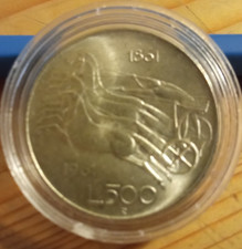 Italien - 500 Lire Quadriga +++ Silber +++ 1961