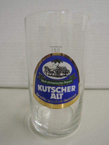 Kutscher alt bierglas - alt, l
