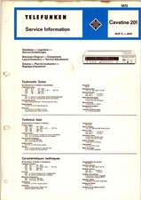 Telefunken service manual - telefunken,