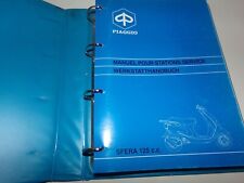 Original Vespa Piaggio Sfera 125 c.c Werkstatthandbuch im Ordner