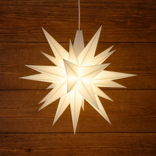 Herrnhuter Stern A1e weiß LED