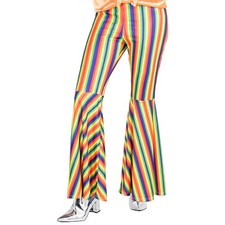 Hippie gestreifte schlaghose - hippie,
