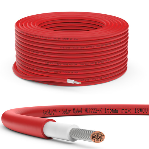Solarkabel 6mm solarleitung - 6mm²,
