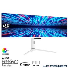 LC-Power - Monitor LC-M44-DFHD-120 - 43,8", DFHD-Auflösung, 120Hz, IPS