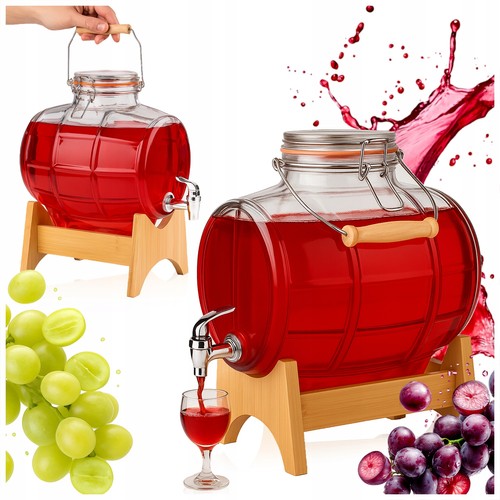Liter glasfass einer box - 8-liter-glasfass,