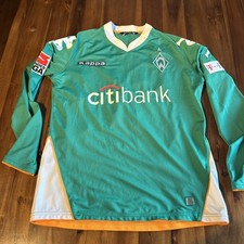 SV Werder Bremen Trikot Kappa  Gr. L Matchworn langarm #30 Erdem