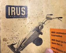 Irus Micky Balkenmäher Mähbalkenaufnahme