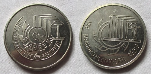 Ddr medaille veb - ddr,