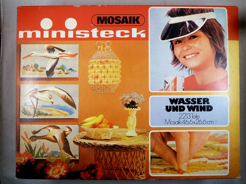Mosaik ministeck wasser und - -,
