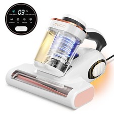 JIGOO J300 Intelligenter Milbenreiniger mit zwei Tassen, 13 kPa Saugkraft