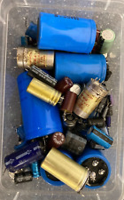 Konvolut Kondensatoren 100μF bis 2200μF verschiedene Marken und Werte - 0,818 Kg