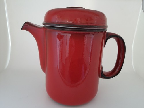 Rot kaffeekanne feuerfest - rot,