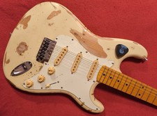 Richwood Heavy Relic Stratocaster – Vintage Relic Look -E-Gitarre - Super Hals!