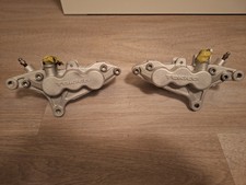 Tokico 6 Kolben Bremssättel inkl Bremsbeläge Brembo GSXR ZxR Suzuki Kawasaki 