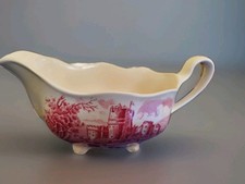 g653/ Soßenterrine Johnson Bros Castle Story Rot