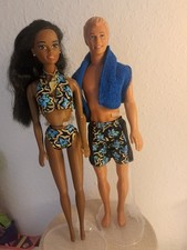 Christie Ken Tropical Splash Barbie 90er vintage Beach Holiday retro Mattel