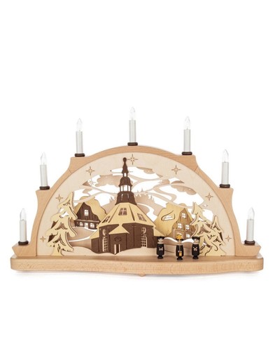 Schwibbogen seiffener kirche - seiffener,