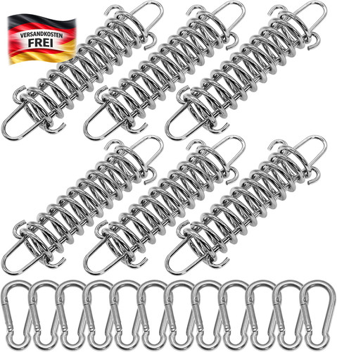 Spannfeder set edelstahl - set, 6