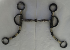 Wassertrense, Gebiss, 12,3 cm, einfach gebrochen, Snaffle Bit mit Shanks