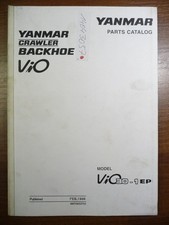 x 258 Yanmar Vio 30 -1  Ersatzteilliste parts list Ersatzteilbuch