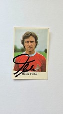Heinz Flohe, Deutschland, 1.FC Köln, original Autogramm