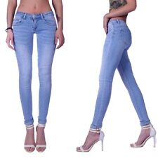 Damen Jeans Röhrenjeans