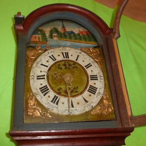 Biedermeier wanduhr 140 - biedermeier, cm