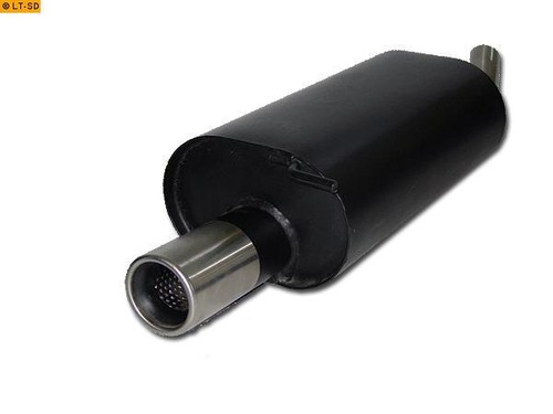 Fox sportauspuff 1x76mm - fox,