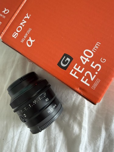 Sony sel40f25g 40mm 5 - sel40f25g,