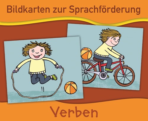 Bildkarten verben zur - verben,