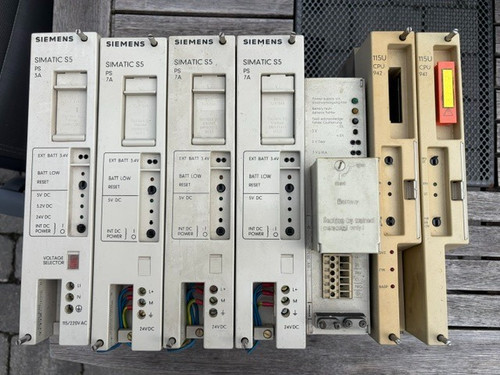 Sortiment siemens cpu - sortiment, s5