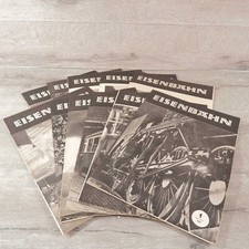 Eisenbahn Zeitschriften Konvolut - Jahrgang 1951 - 12 Stück #A96