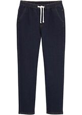 Jeans mit Applikation, Tapered Gr.158 Dunkelblau Jungenjeans Freizeit-Pants Neu*