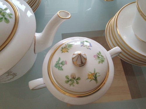 Kaffeeservice von der - , hochzeit