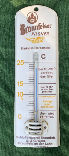 Antikes brauereithermometer - antikes,