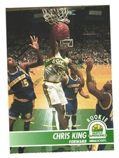 1994-95 NBA Hoops Basketball Seattle Supersonics Chris King