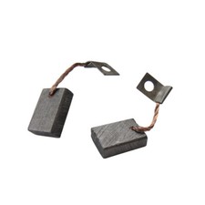 2x Kohlebürsten 6x14x19mm für Bosch LJ/GEH 90/12, REE 75/12, LJ/GEG 200/6