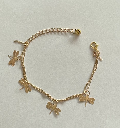 Fußkette libelle goldfarbig - libelle,