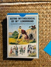 GRAND JEU DE MLLE. LENORMAND:  54 SEHR SELTENE ORAKELSPIELKARTEN LENORMAND