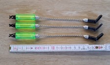 3× Solar Tackle Old School Bobbins Hänger Grün/Green Bissanzeiger Karpfen Angeln