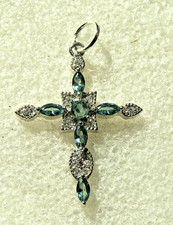 Edelstein Anhänger: KREUZ