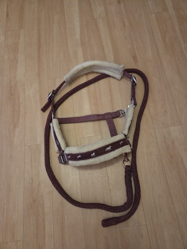 Ponyhalfter mit fell - mit,