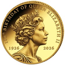 Goldmünze Queen Elizabeth II