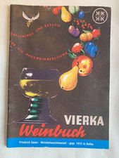 Vierka Weinbuch - Anleitung