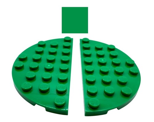 Lego platte 4x8 halbkreis - platte,